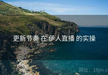 更新节奏 在 伊人直播 的实操