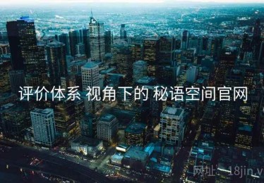 评价体系 视角下的 秘语空间官网