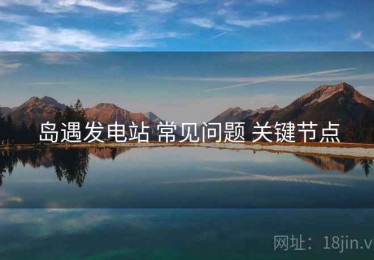 岛遇发电站 常见问题 关键节点