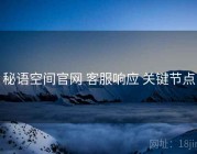 秘语空间官网 客服响应 关键节点