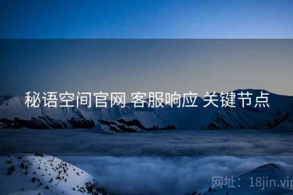 秘语空间官网 客服响应 关键节点
