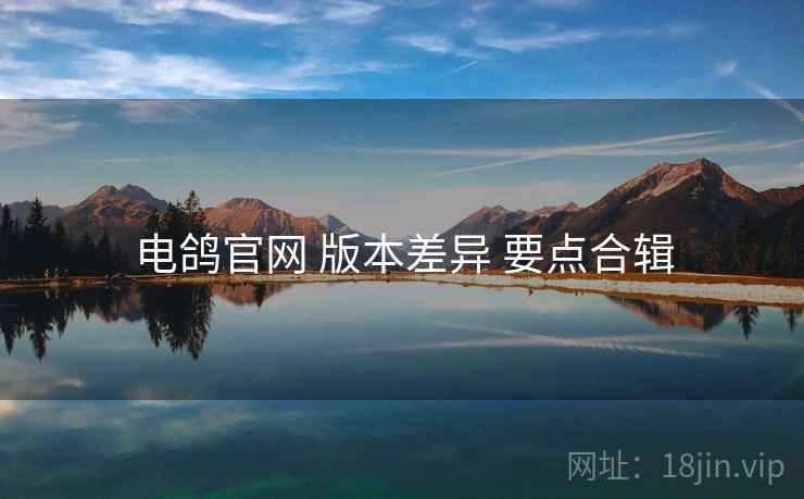 电鸽官网 版本差异 要点合辑