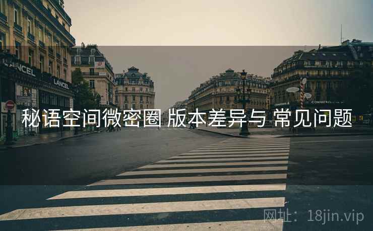 秘语空间微密圈 版本差异与 常见问题