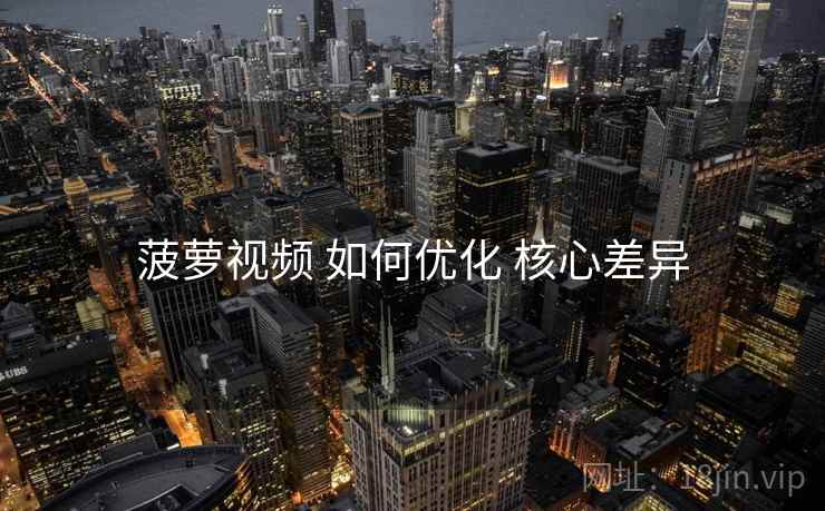 菠萝视频 如何优化 核心差异