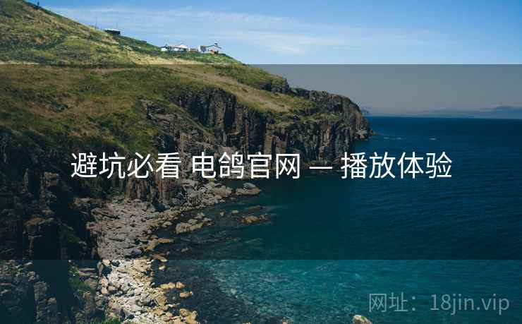 避坑必看 电鸽官网 — 播放体验