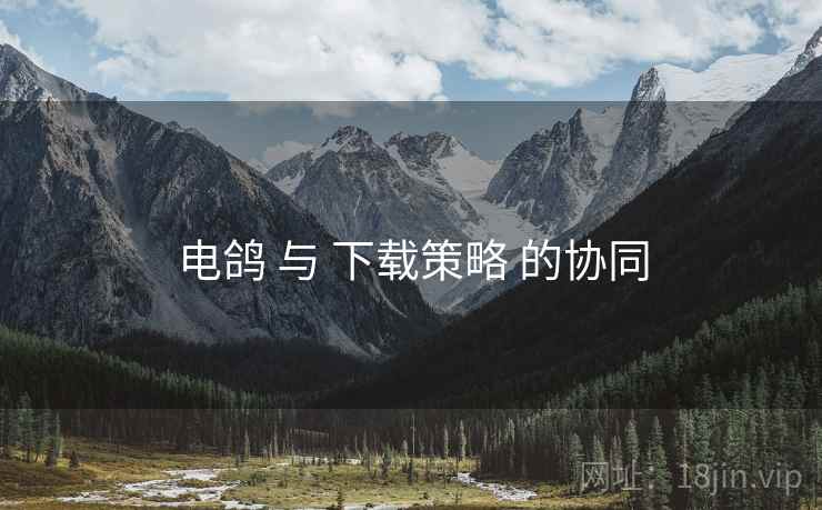 电鸽 与 下载策略 的协同