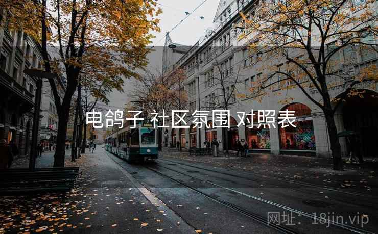 电鸽子 社区氛围 对照表