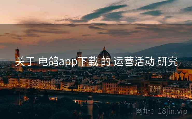 关于 电鸽app下载 的 运营活动 研究